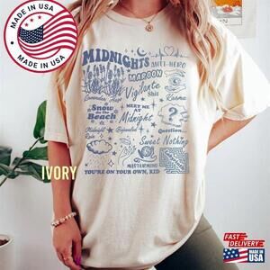 Midnights Shirt Meet Me At Midnight Taylor Eras  T-Shirt
